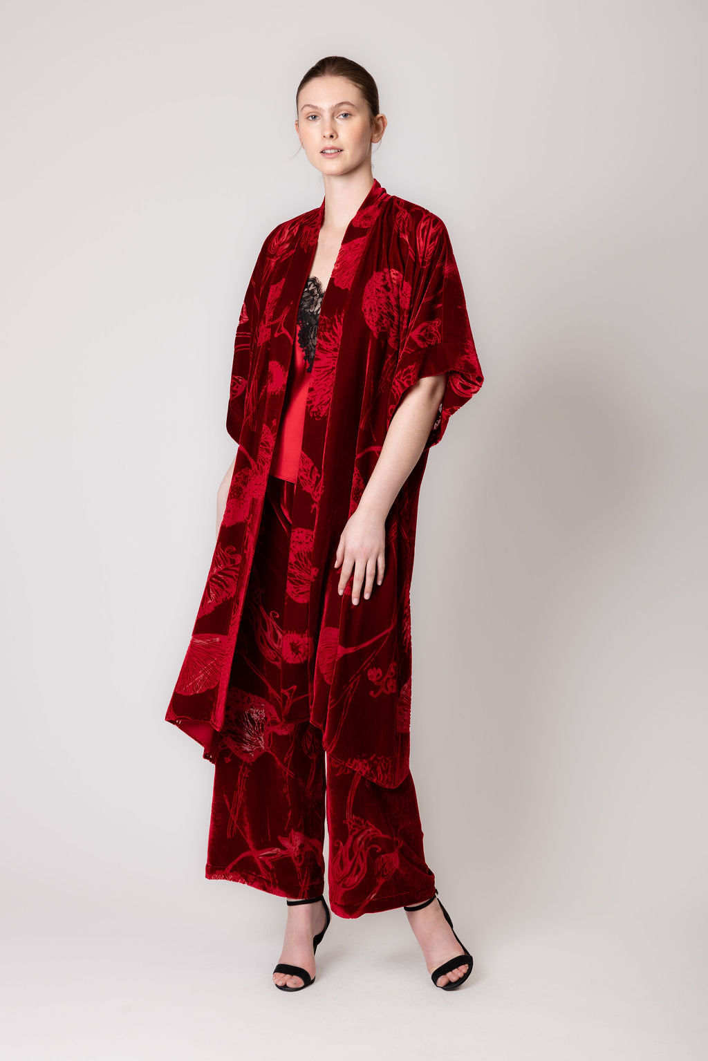Rouge Fabergé Velvet Kimono