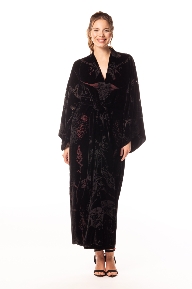 Fabergé Diva Velvet Long Robe