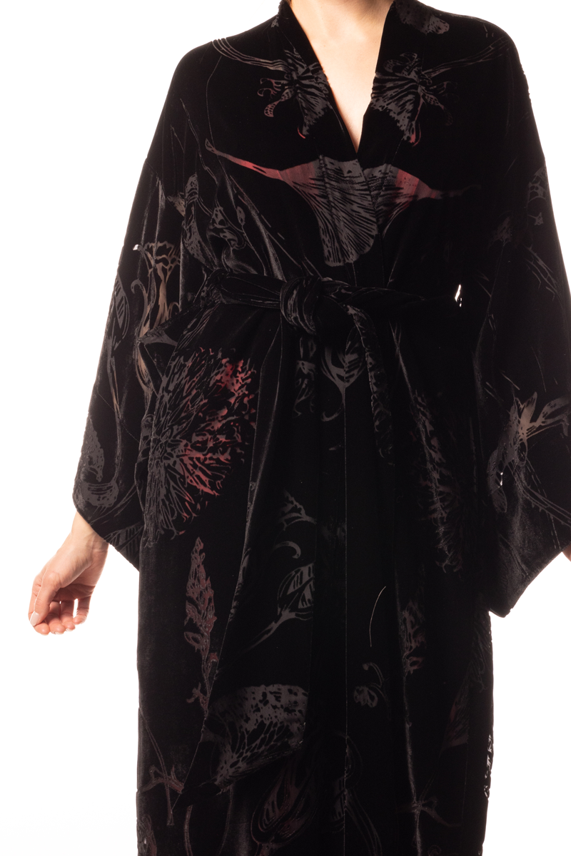 Fabergé Diva Velvet Long Robe