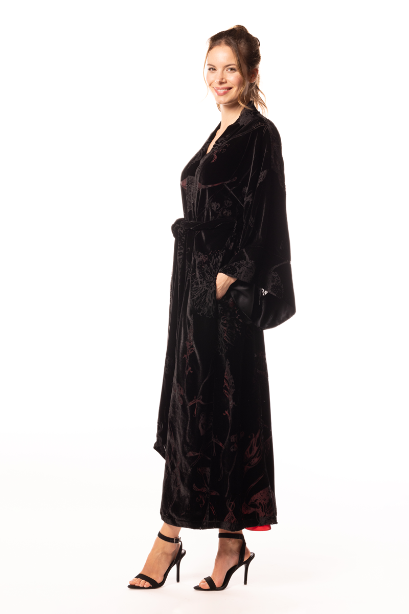 Fabergé Diva Velvet Long Robe