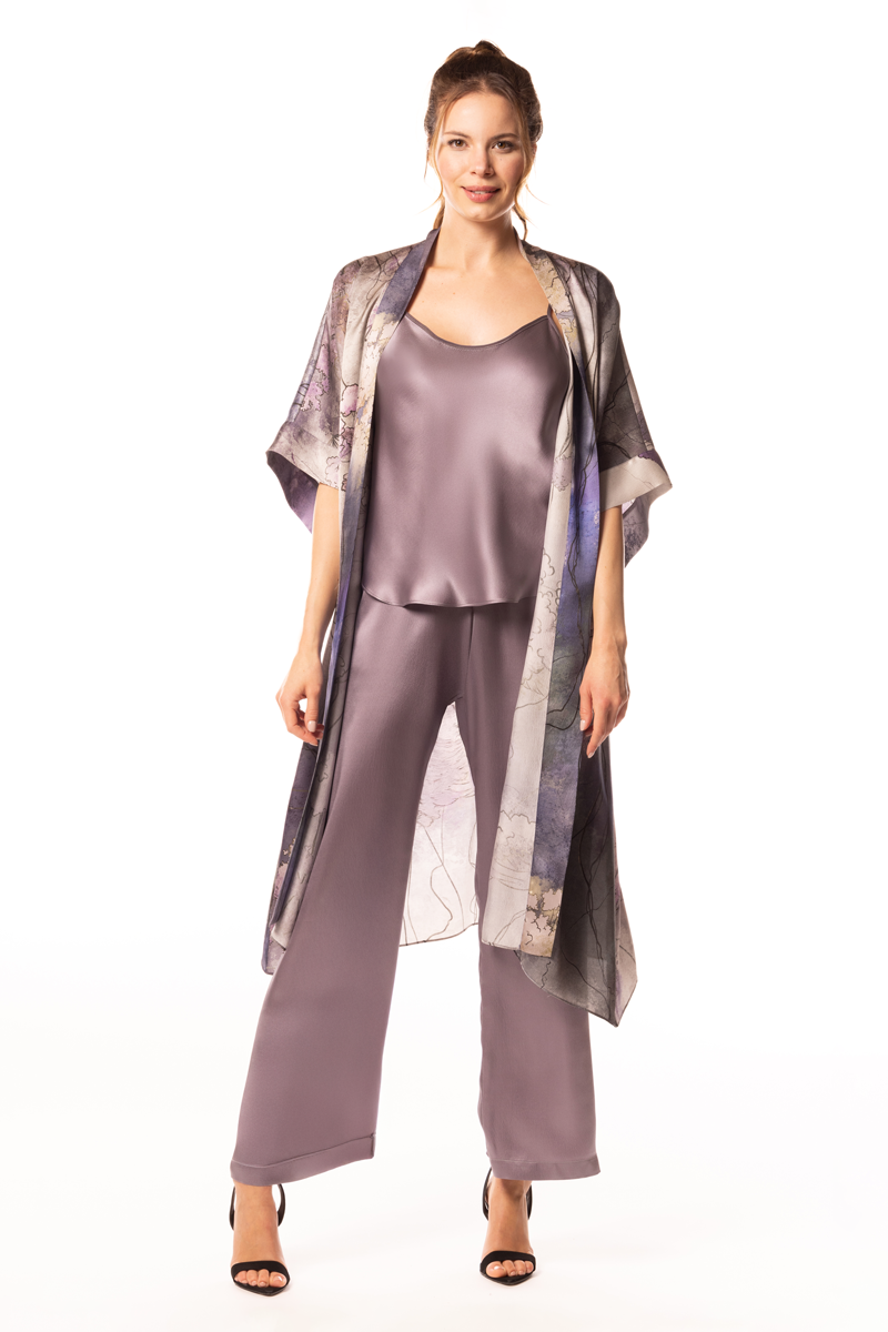 Mirage Print Kimono