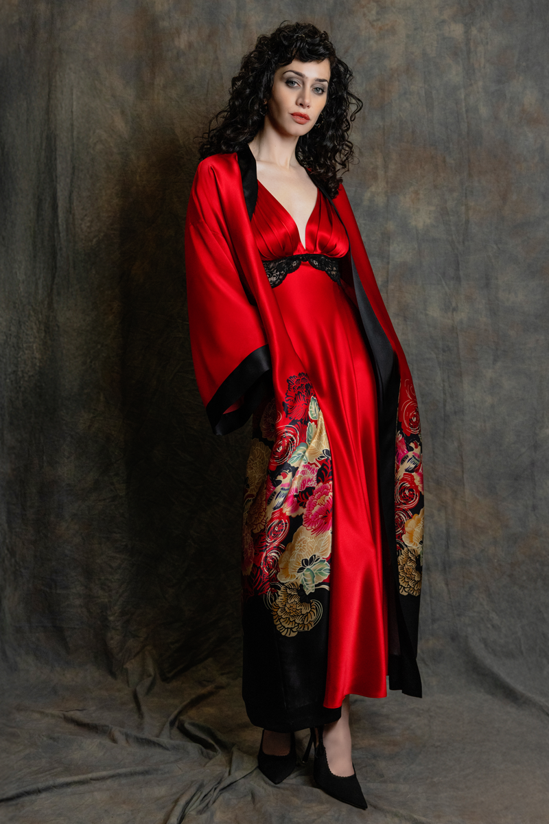 Crimson Moon Long Robe