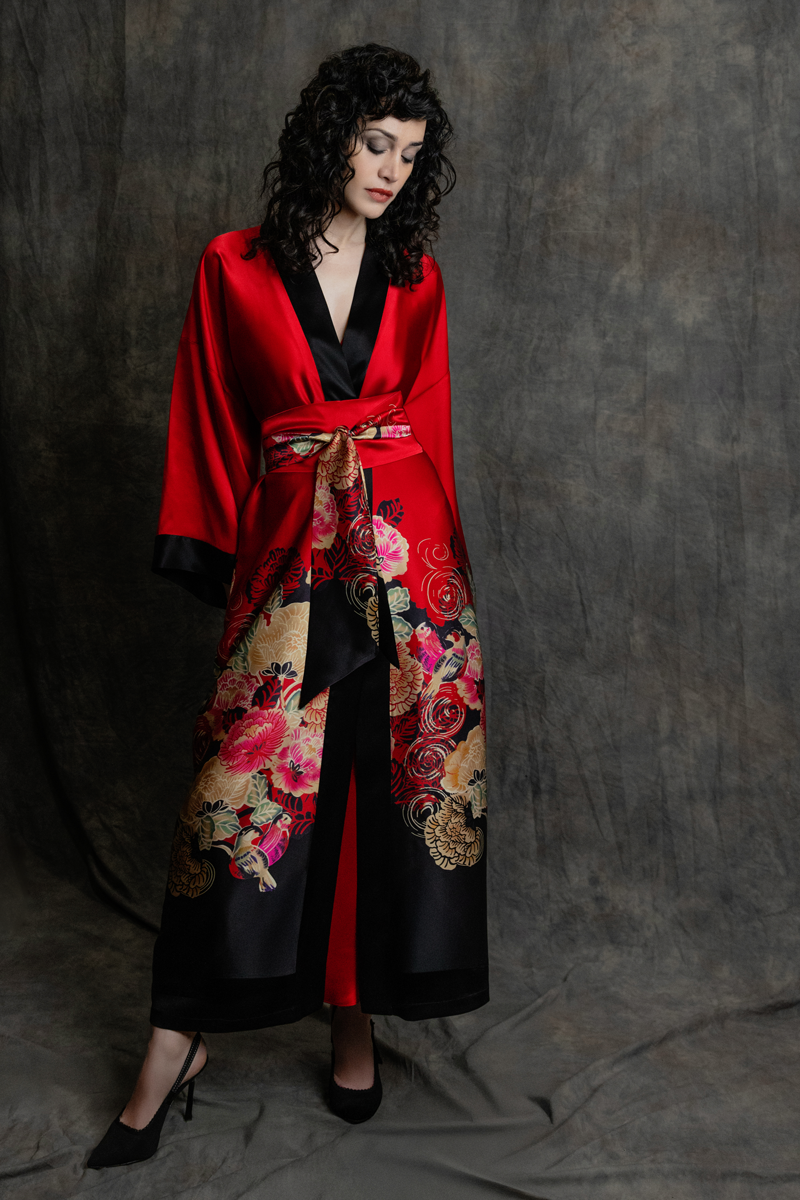 Crimson Moon Long Robe
