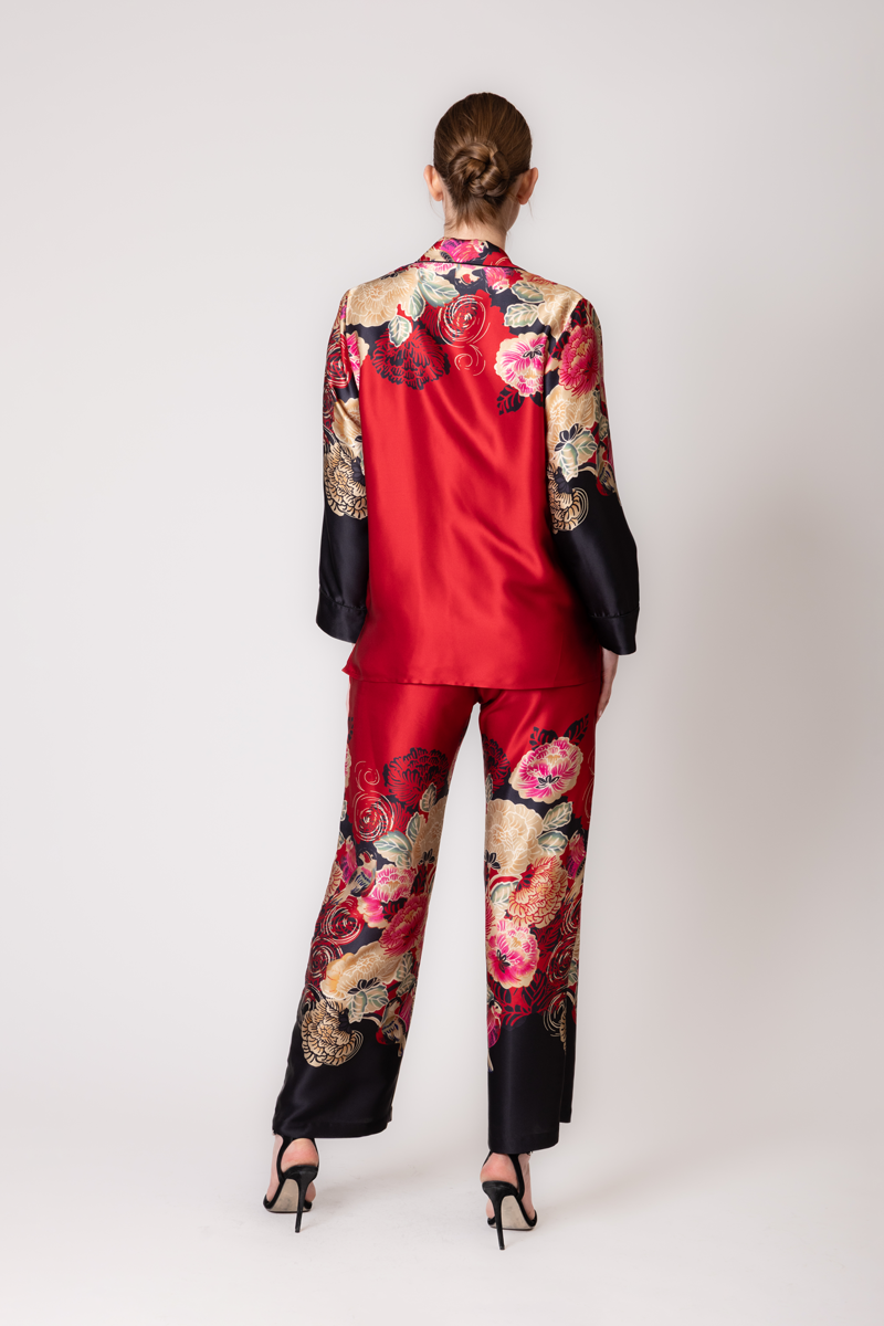Crimson Moon Pajama