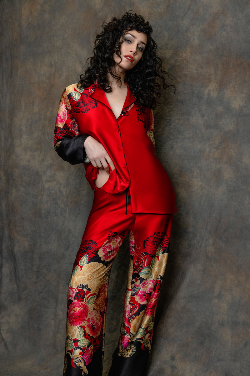 Crimson Moon Pajama