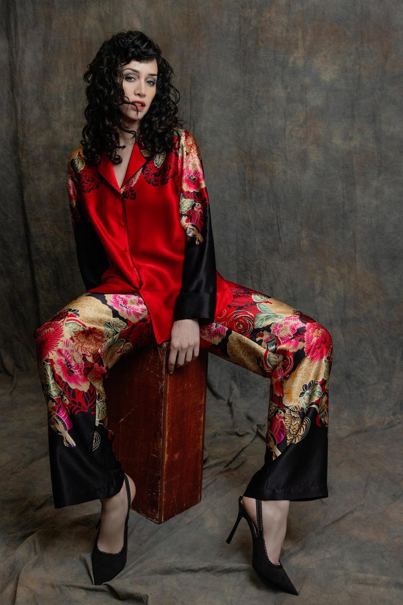 Crimson Moon Pajama