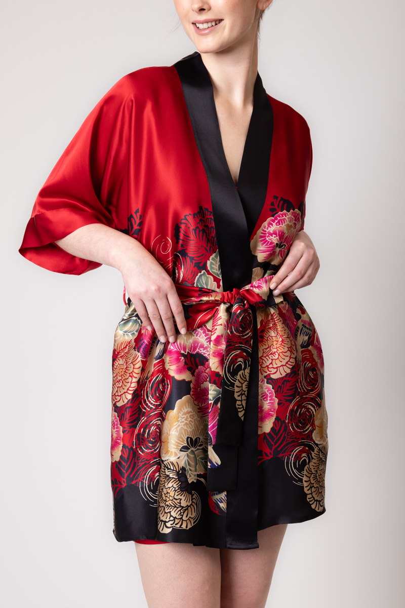 Crimson Moon Short Robe