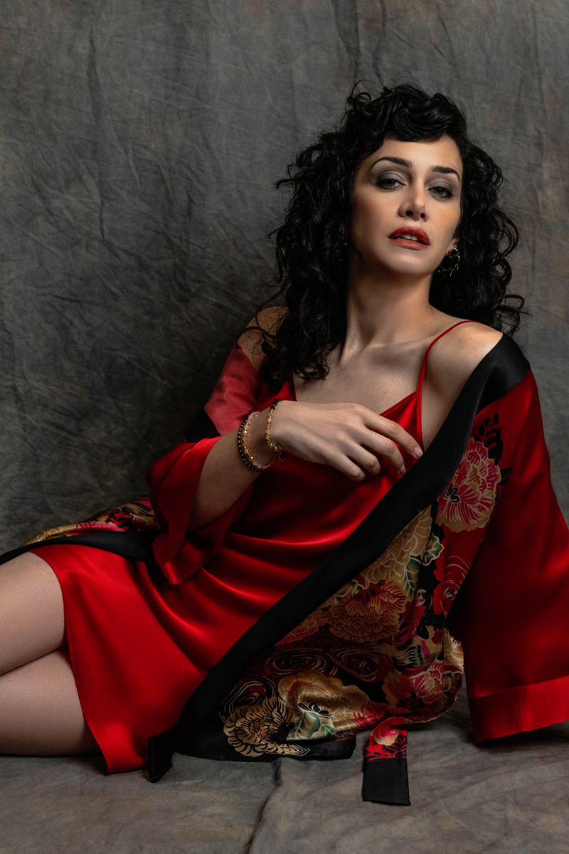 Crimson Moon Short Robe