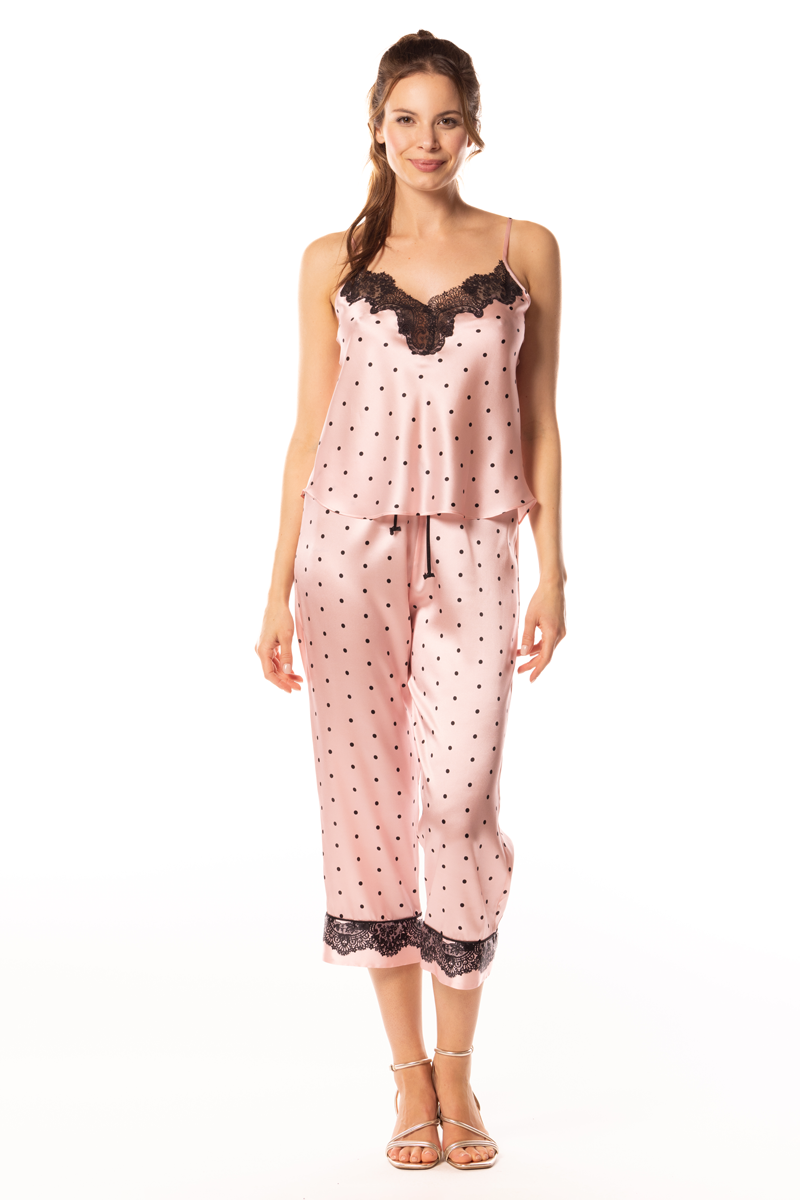 Amelie Print Cami & Cropped Pant Set