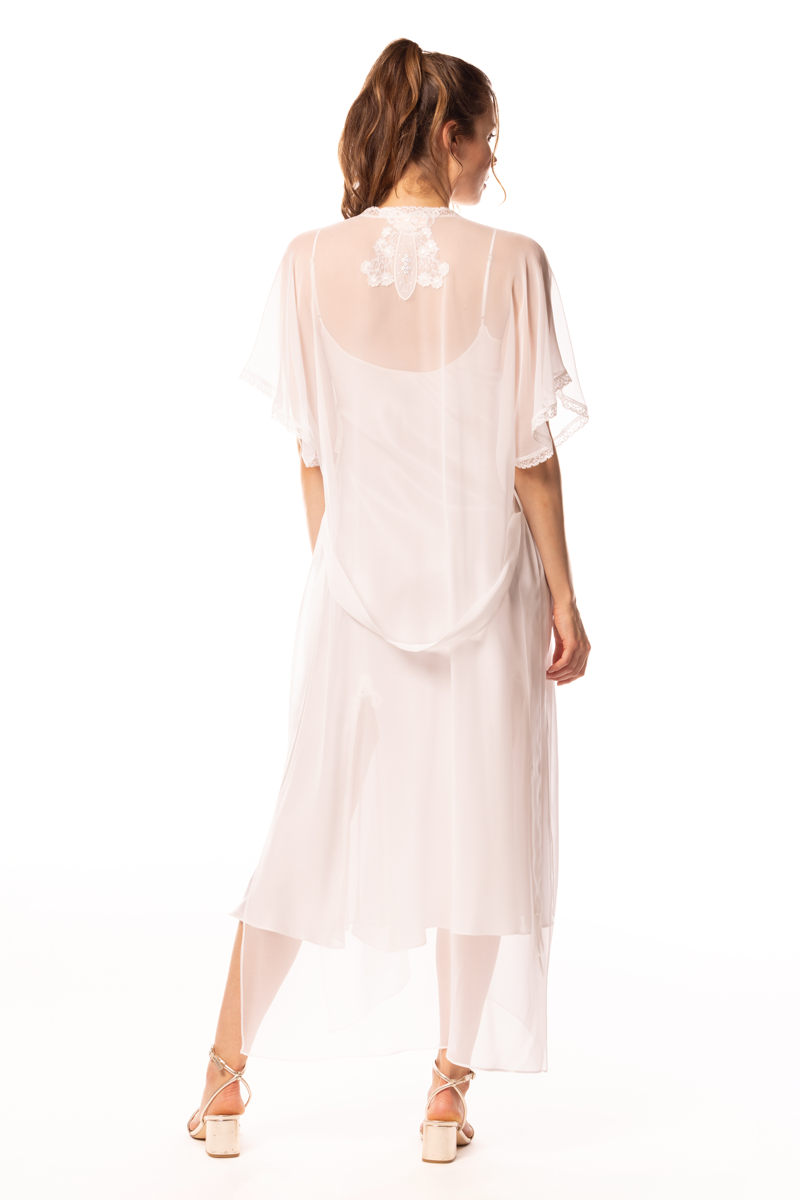 Lily of the Valley Chiffon Wrap