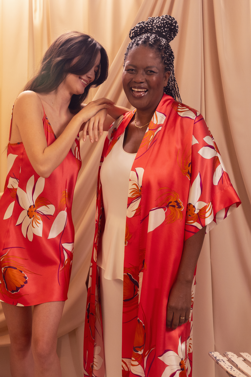 Coral Sea Kimono
