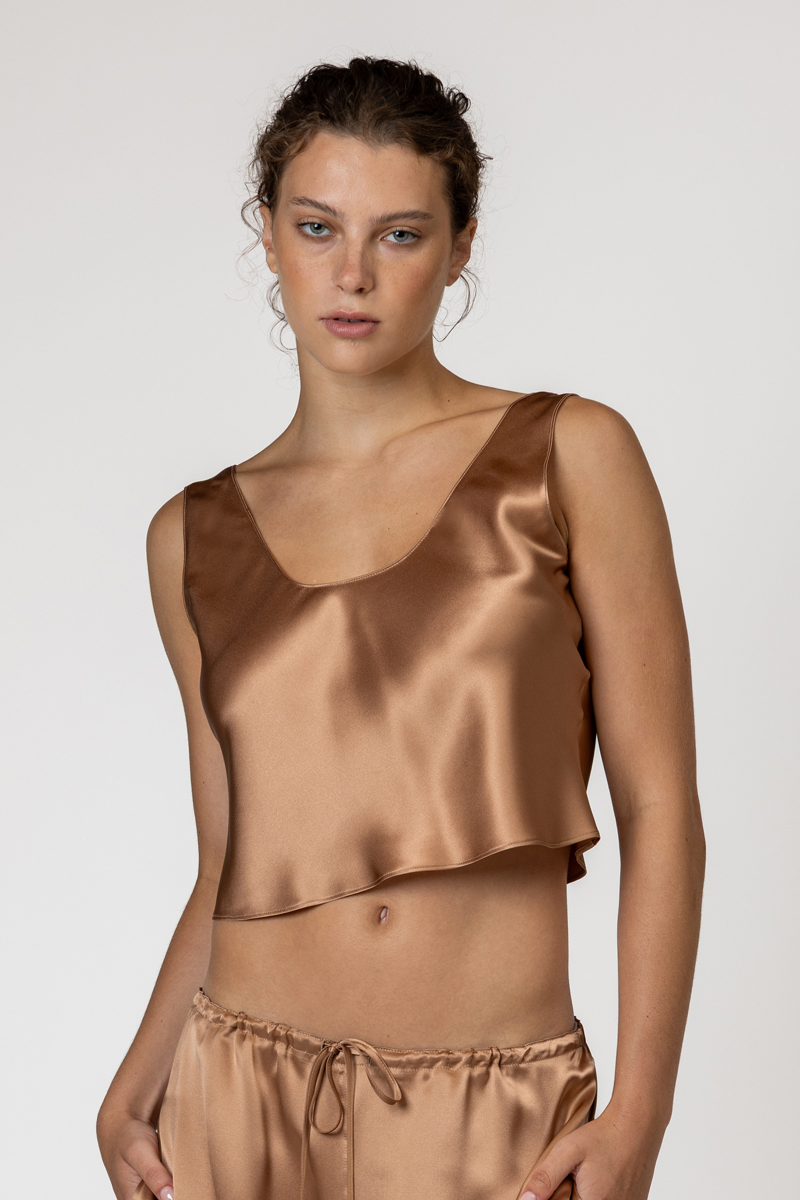 Hue Cropped Camisole