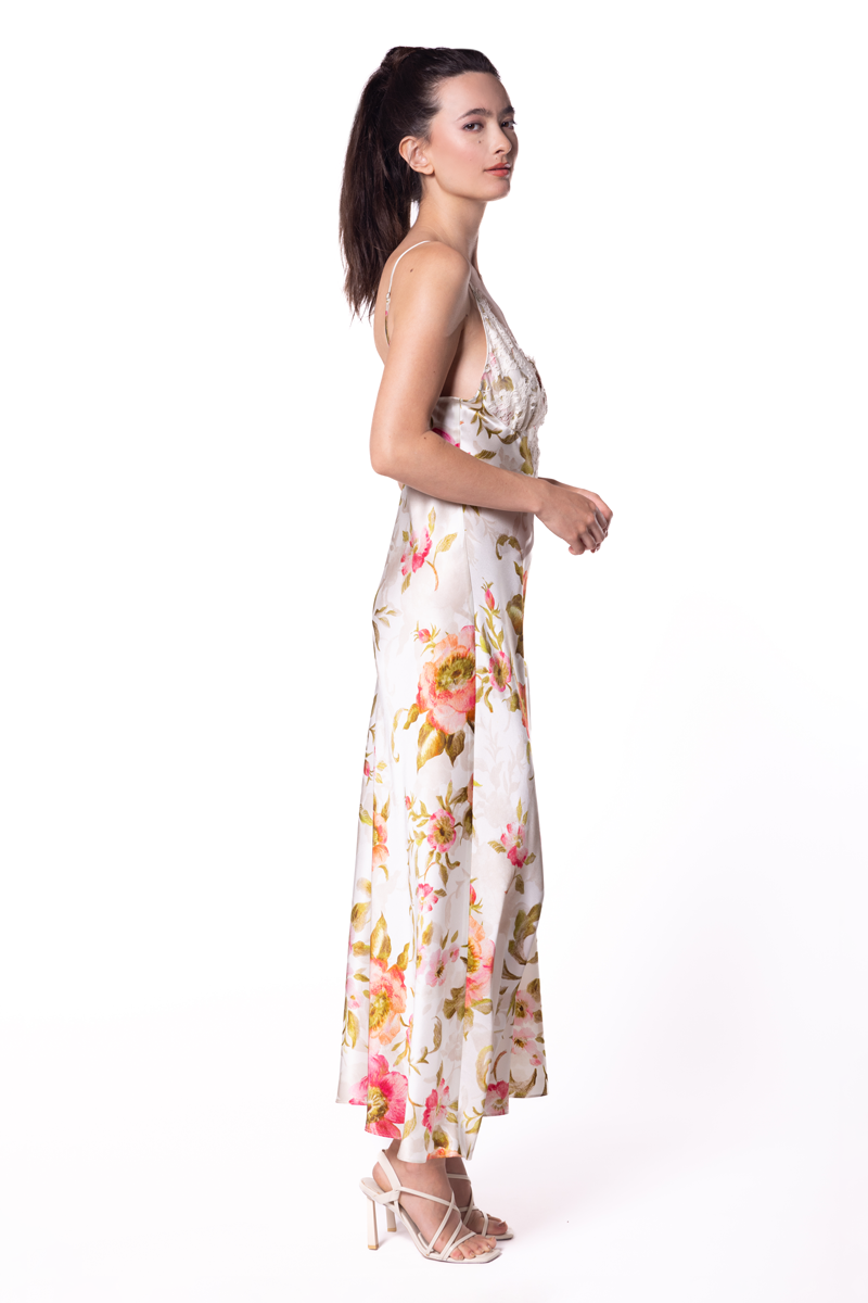 Gazebo Print Gown
