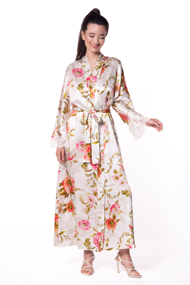 Gazebo Print Long Robe