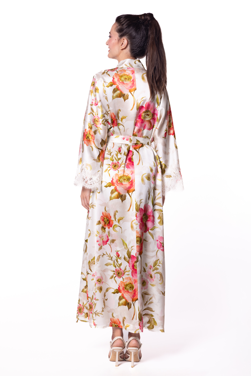 Gazebo Print Long Robe