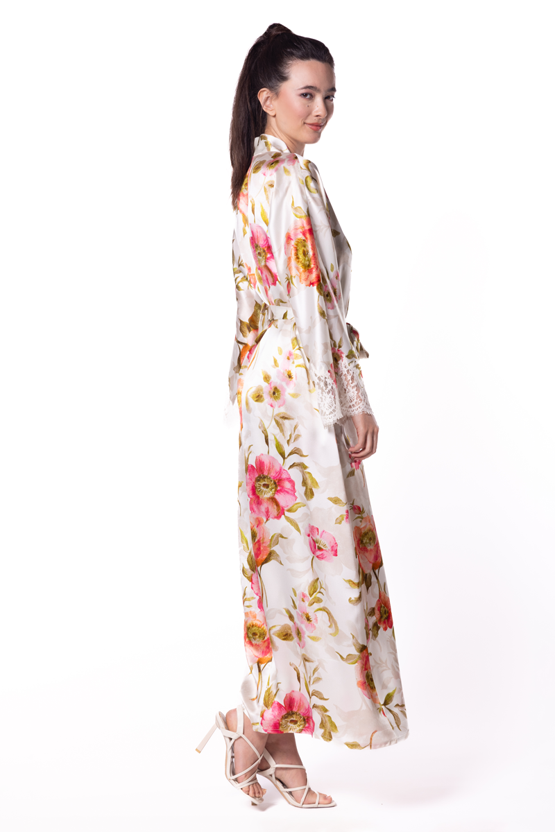 Gazebo Print Long Robe