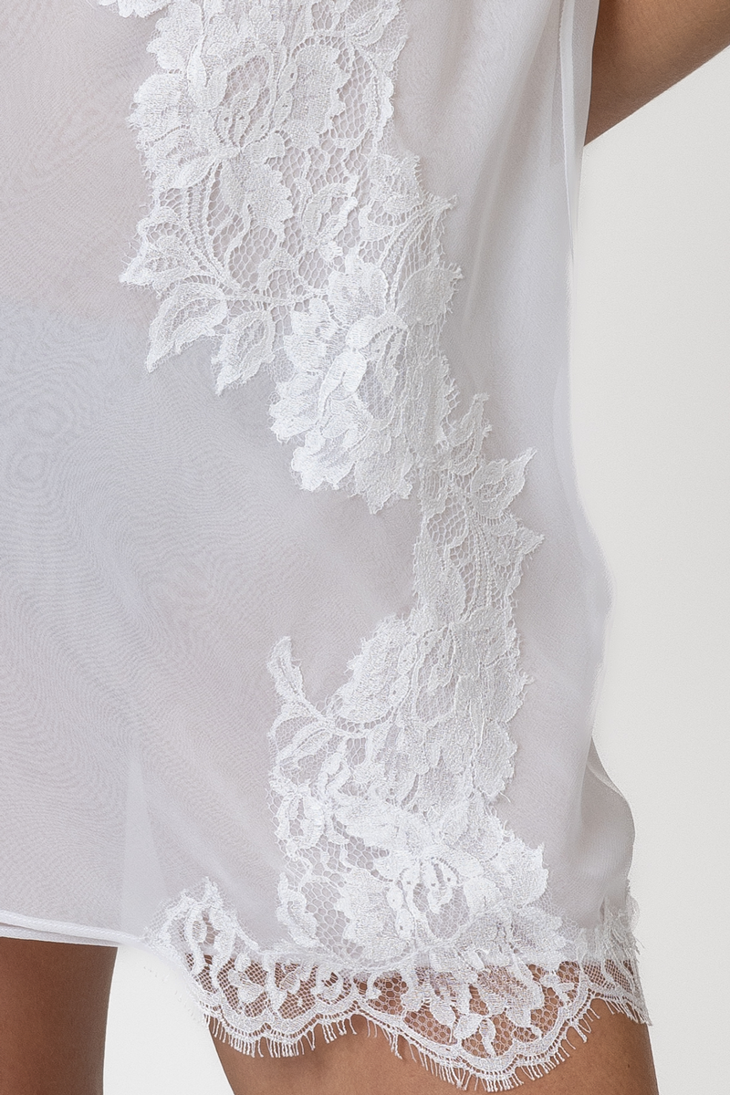 Pure Chiffon Chemise