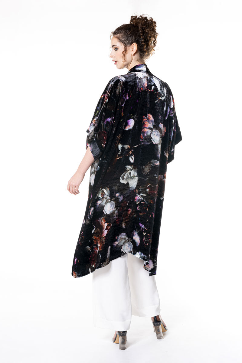 Moonlight Velvet Kimono
